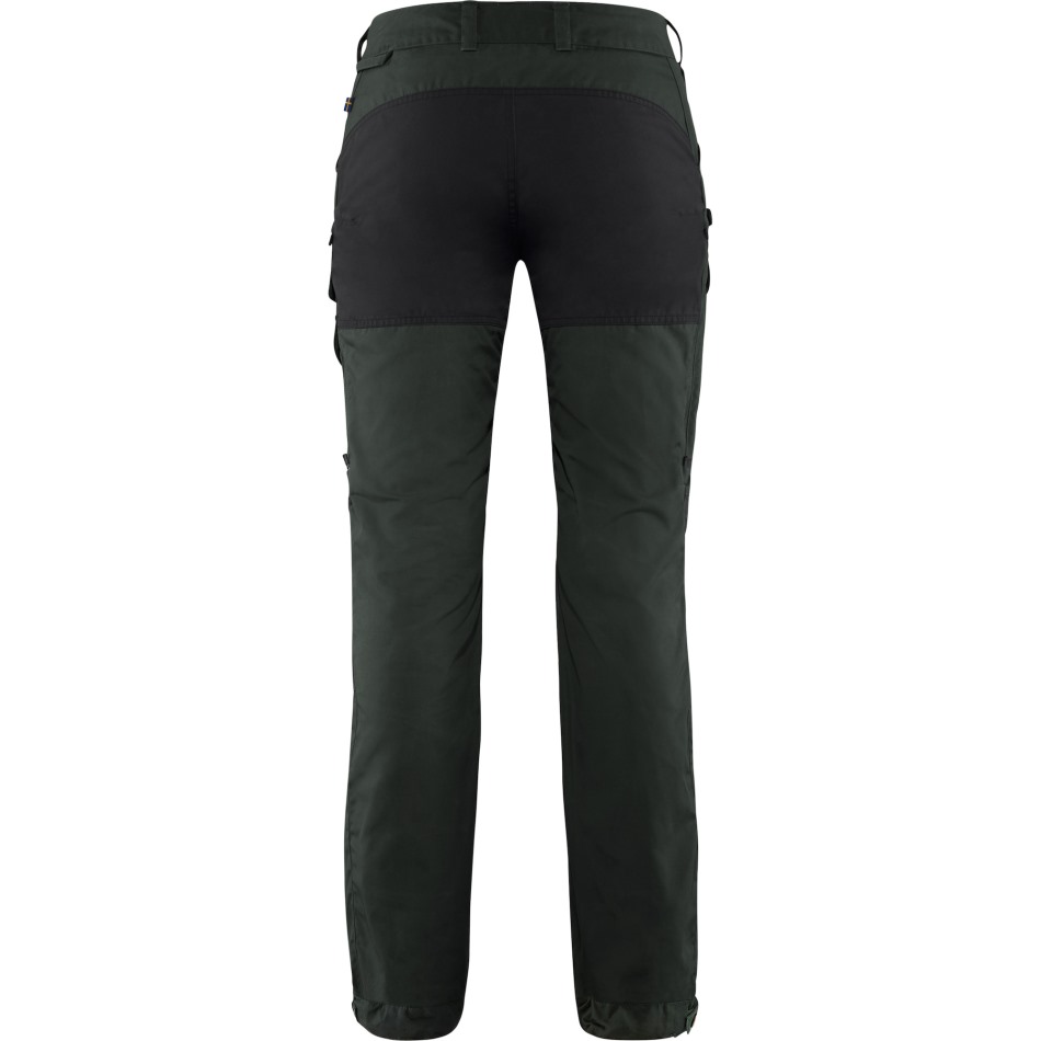 Vidda Pro Ventilirane Hlače W Kratke Fjällräven Tamno Sivo-crne