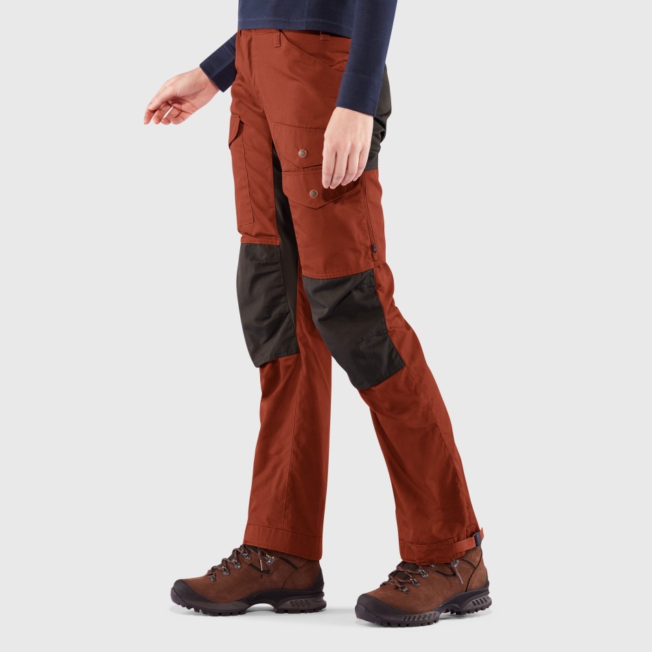 Vidda Pro Ventilirane Hlače W Kratke Fjällräven Tamno Sivo-crne