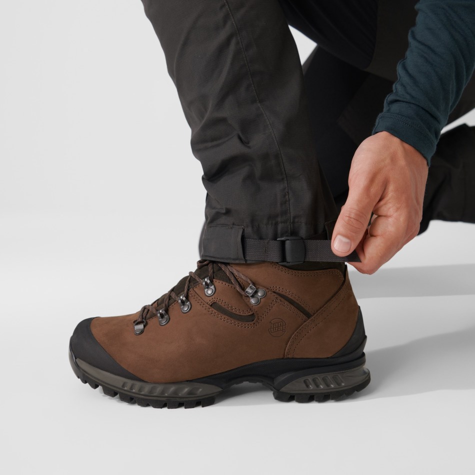 Abisko Lite Trekking Hlače M Reg Tamnosive Fjällräven