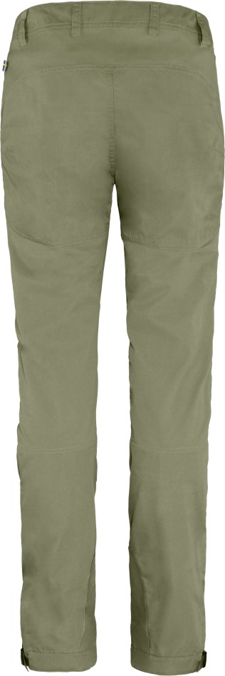 Abisko Lite Trekking Hlače W Kratke Svijetlo Maslinaste Fjällräven