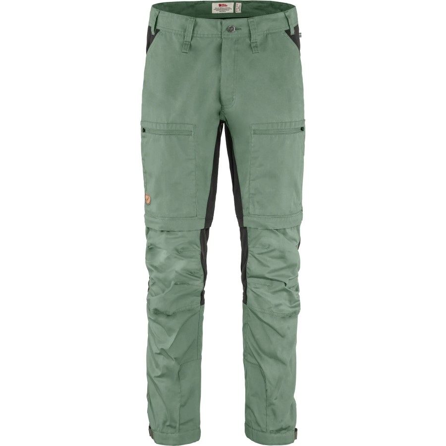 Fjällräven Patina Zeleno-tamno Siva Abisko Lite Trekking Zip-off M Reg