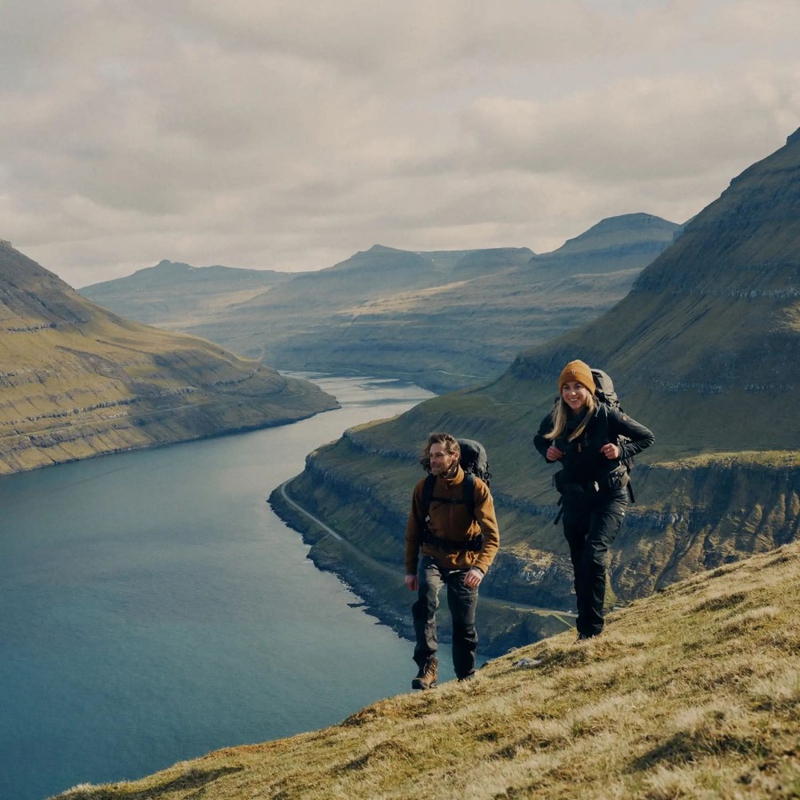 Tamno Navy-black Fjällräven Vidda Pro Hlače M Reg